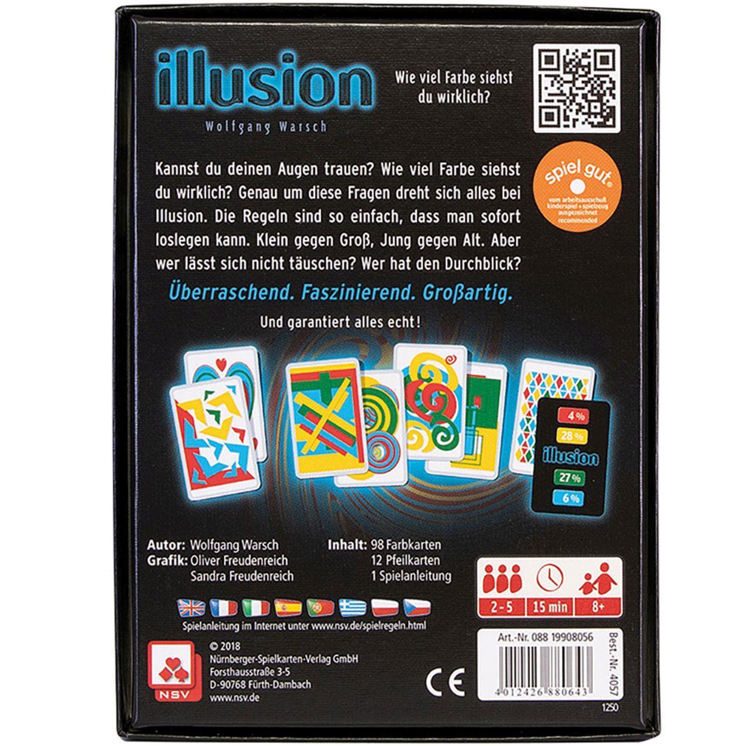 Bild: 4012426880643 | Illusion | Wolfgang Warsch | Spiel | Brettspiel | 4057 | Deutsch