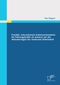 Cover: 9783842872165 | Flexible, internationale Arbeitszeitmodelle für Führungskräfte als...