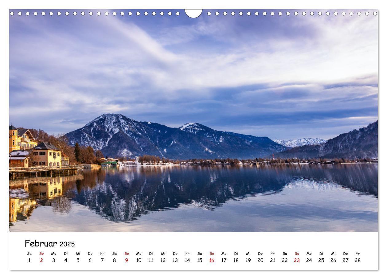 Bild: 9783435033584 | Malerische Seen im bayerischen Voralpenland (Wandkalender 2025 DIN...