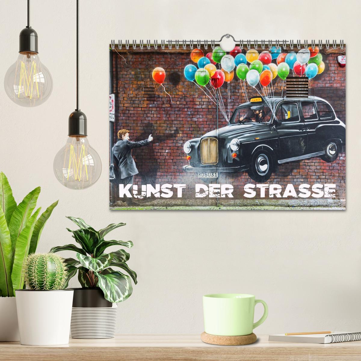 Bild: 9783435368969 | Kunst der Strasse (Wandkalender 2025 DIN A4 quer), CALVENDO...