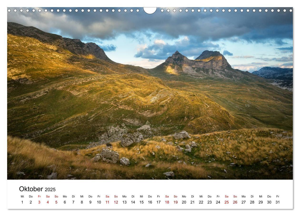 Bild: 9783435396764 | Montenegro - Land der schwarzen Berge (Wandkalender 2025 DIN A3...