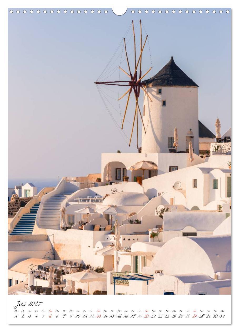 Bild: 9783457053485 | Insel des Lichts - Santorini (Wandkalender 2025 DIN A3 hoch),...