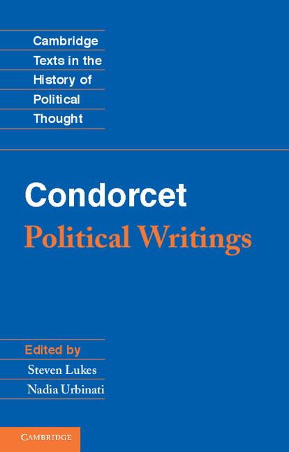 Cover: 9781107605398 | Condorcet | Political Writings | Steven Lukes (u. a.) | Taschenbuch