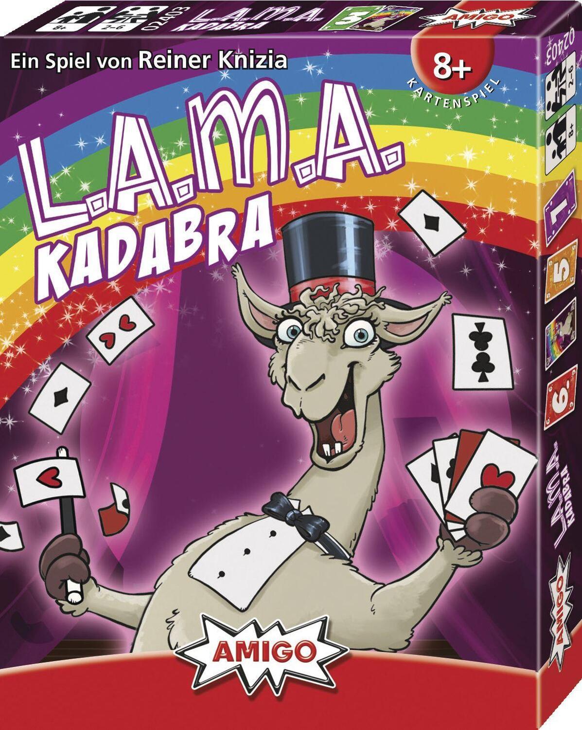 Bild: 4007396024036 | LAMA Kadabra | AMIGO - Kartenspiel | AMIGO Spiel Freizeit | Spiel