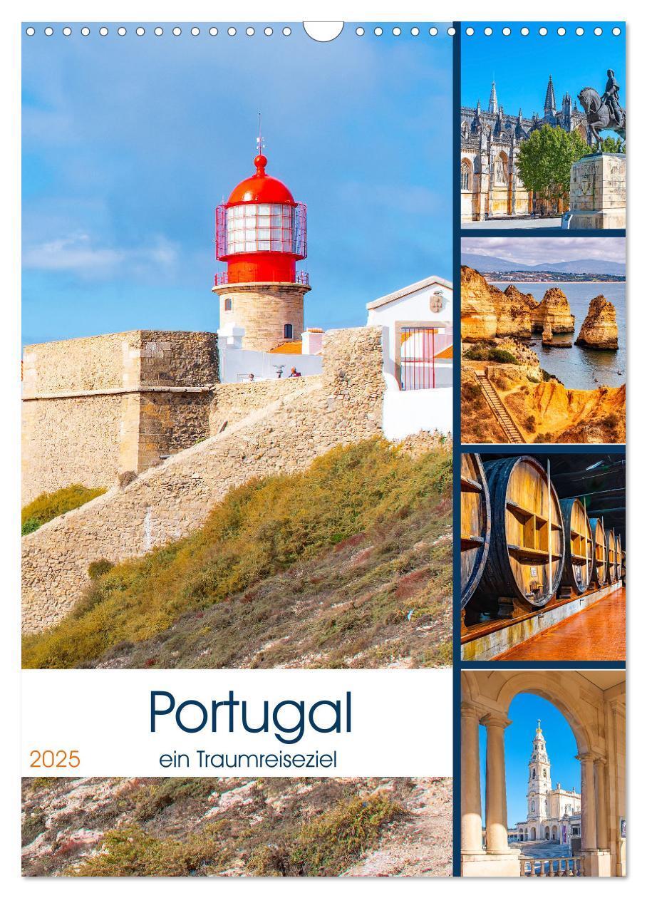 Cover: 9783435911882 | Portugal - ein Traumreiseziel (Wandkalender 2025 DIN A3 hoch),...