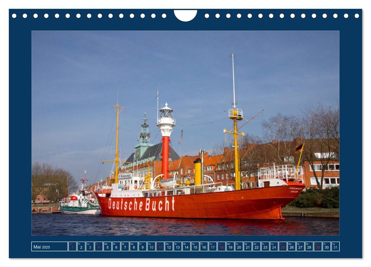 Bild: 9783435574162 | Feuerschiffe - Borkum Riff - Elbe 1 - Deutsche Bucht (Wandkalender...