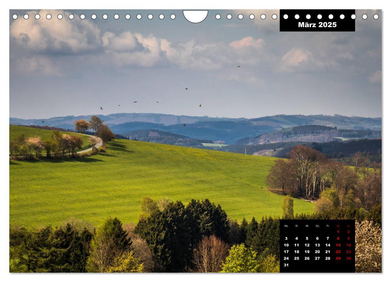 Bild: 9783435287499 | Malerisches Sauerland (Wandkalender 2025 DIN A4 quer), CALVENDO...