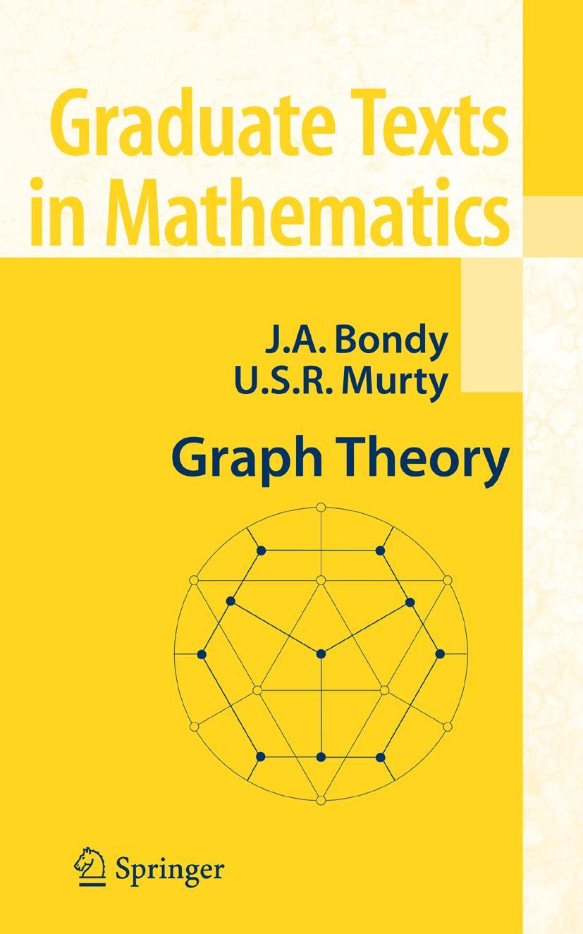 Cover: 9781846289699 | Graph Theory | U. S. R. Murty (u. a.) | Buch | xii | Englisch | 2008