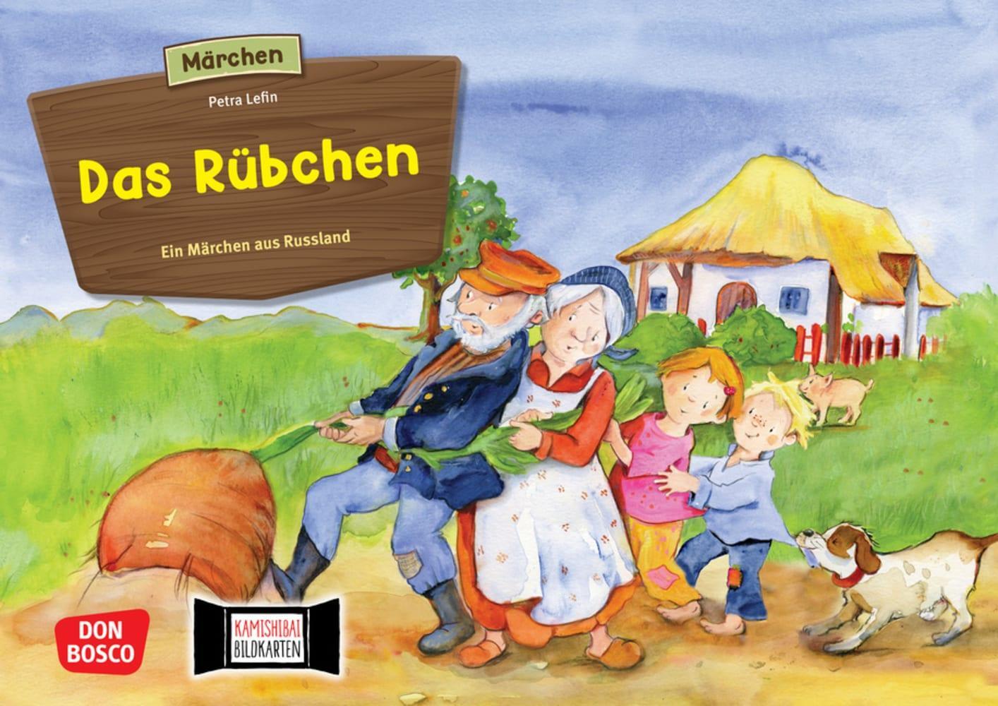 Cover: 4260179512346 | Das Rübchen. Kamishibai Bildkartenset | Box | Don Bosco Bildkarten