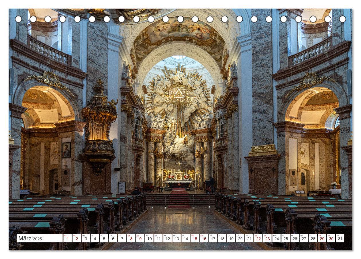 Bild: 9783435095698 | Kirchen in Wien (Tischkalender 2025 DIN A5 quer), CALVENDO...