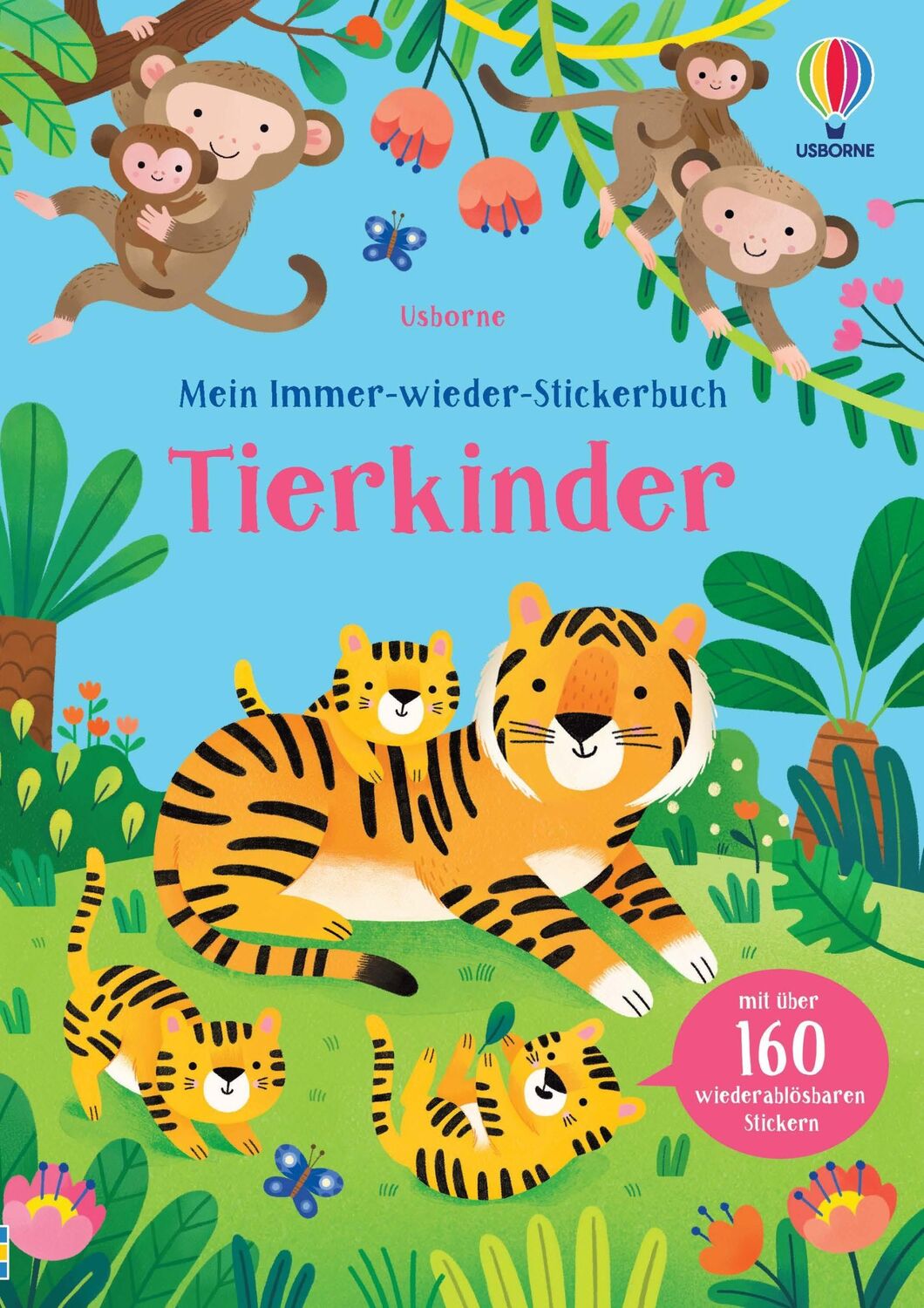 Cover: 9781035702541 | Mein Immer-wieder-Stickerbuch: Tierkinder | Taschenbuch | 32 S. | 2024