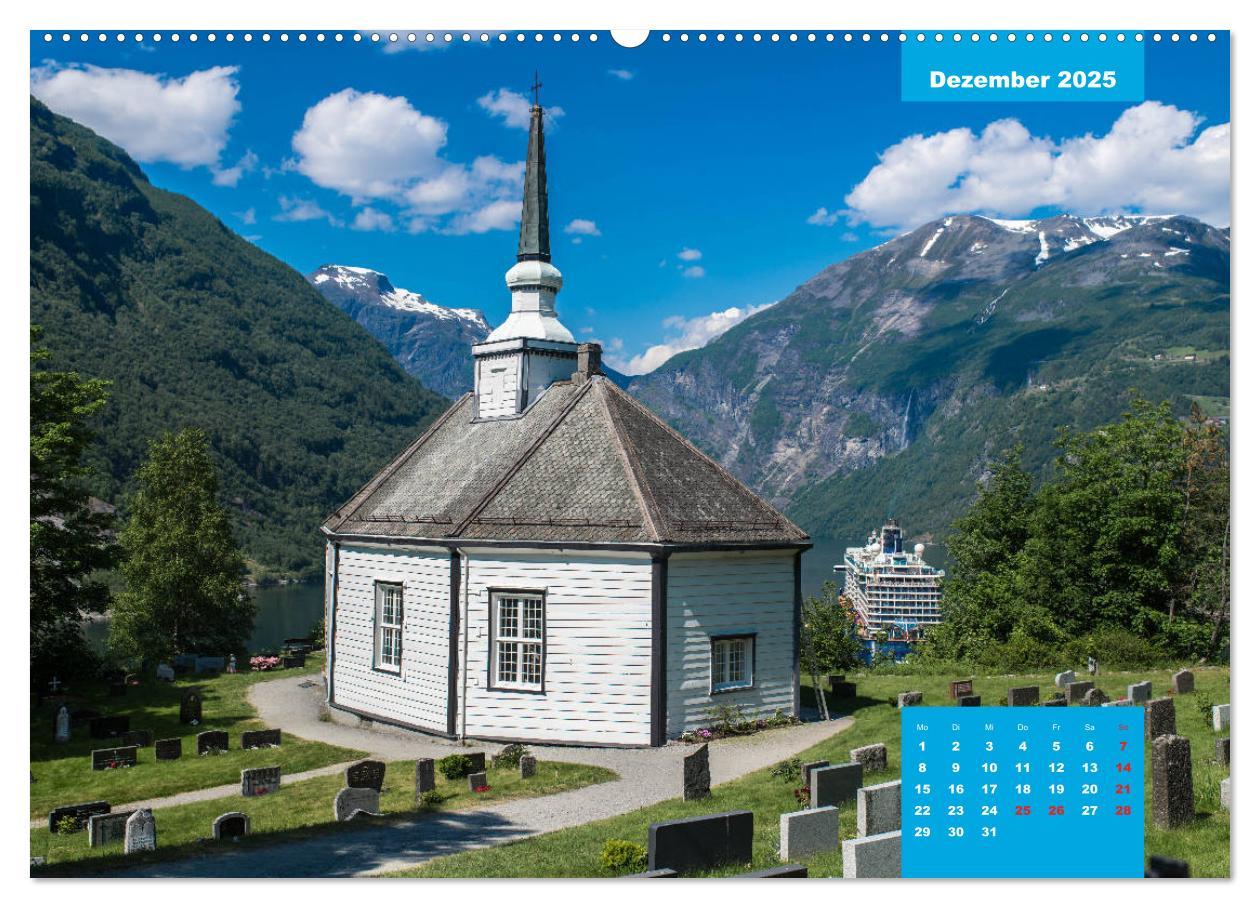 Bild: 9783435254569 | Geiranger - grandiose Fjordlandschaft (Wandkalender 2025 DIN A2...