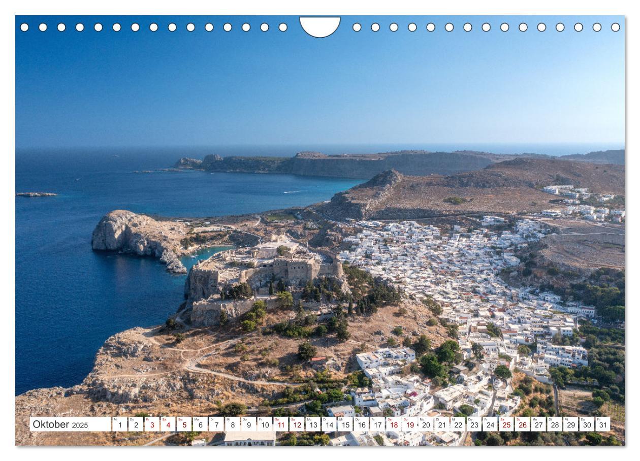 Bild: 9783383845956 | Rhodos und Symi, Perlen in der Ägis (Wandkalender 2025 DIN A4...