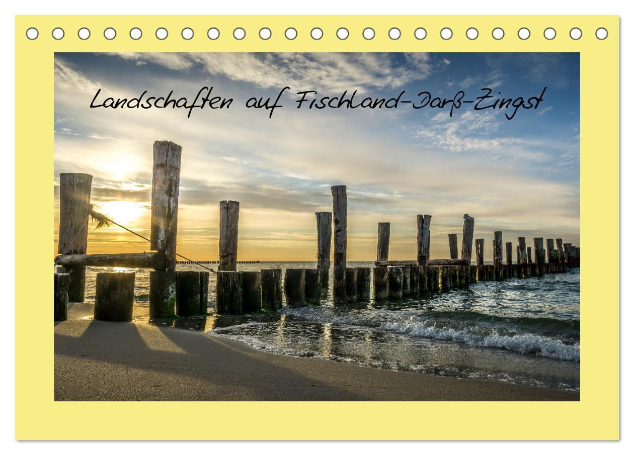 Cover: 9783435066193 | Landschaften auf Fischland-Darß-Zingst (Tischkalender 2025 DIN A5...