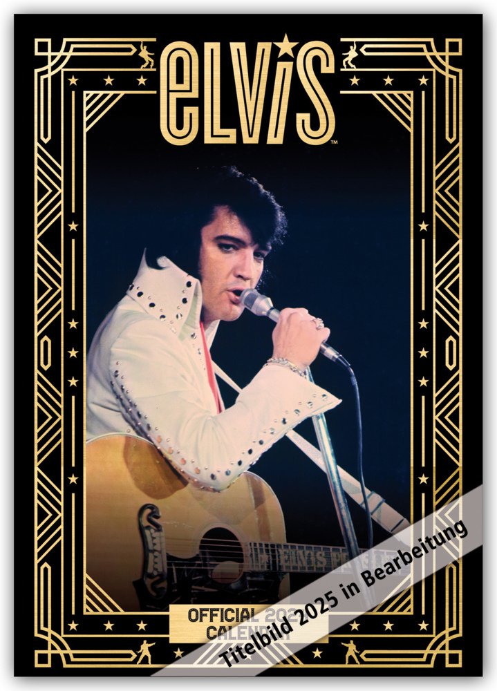 Cover: 9781835270295 | Elvis 2025 - A3-Posterkalender | Danilo | Kalender | Spiralbindung