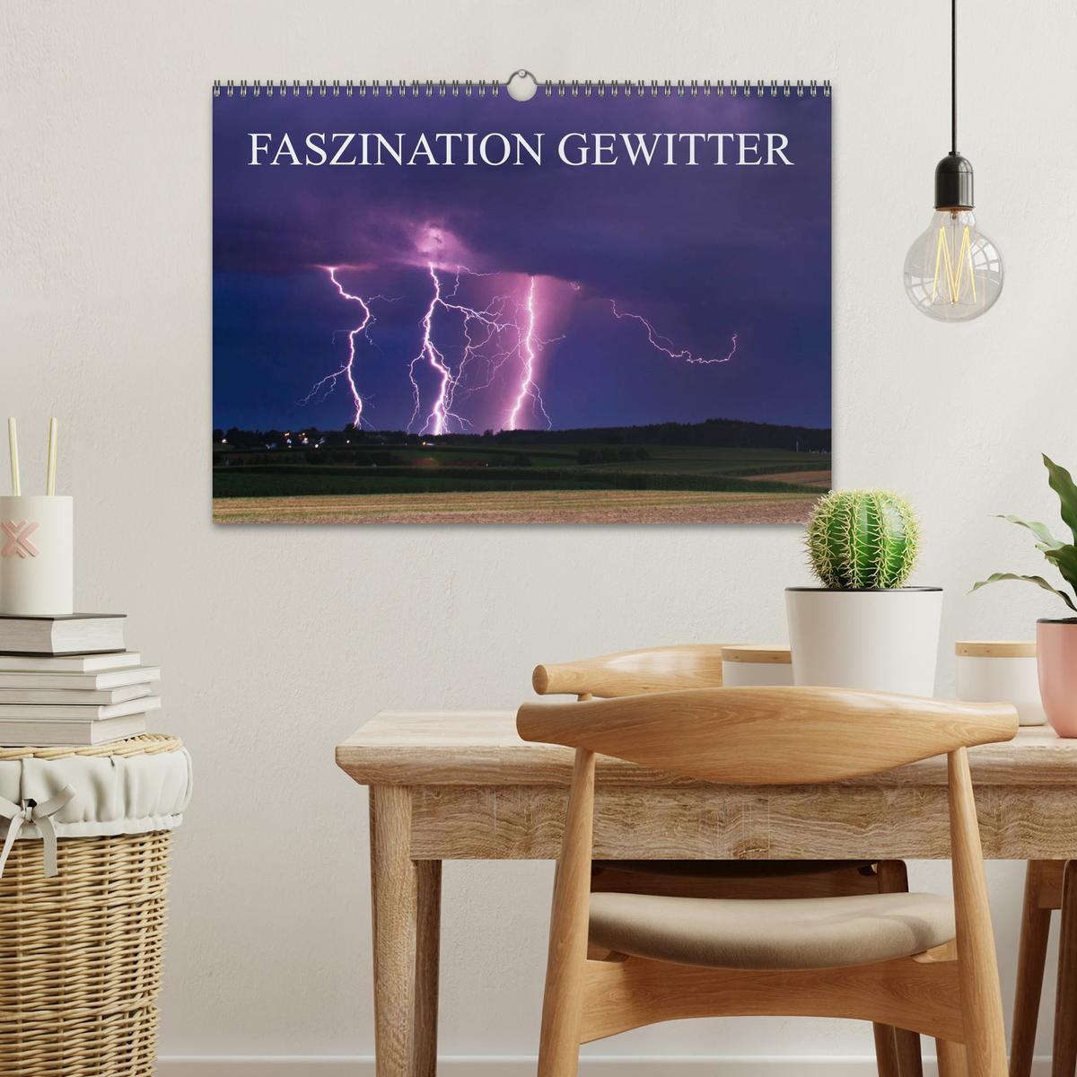 Bild: 9783435774999 | Faszination Gewitter (Wandkalender 2025 DIN A3 quer), CALVENDO...