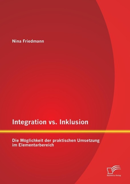 Cover: 9783842895751 | Integration vs. Inklusion: Die Möglichkeit der praktischen...