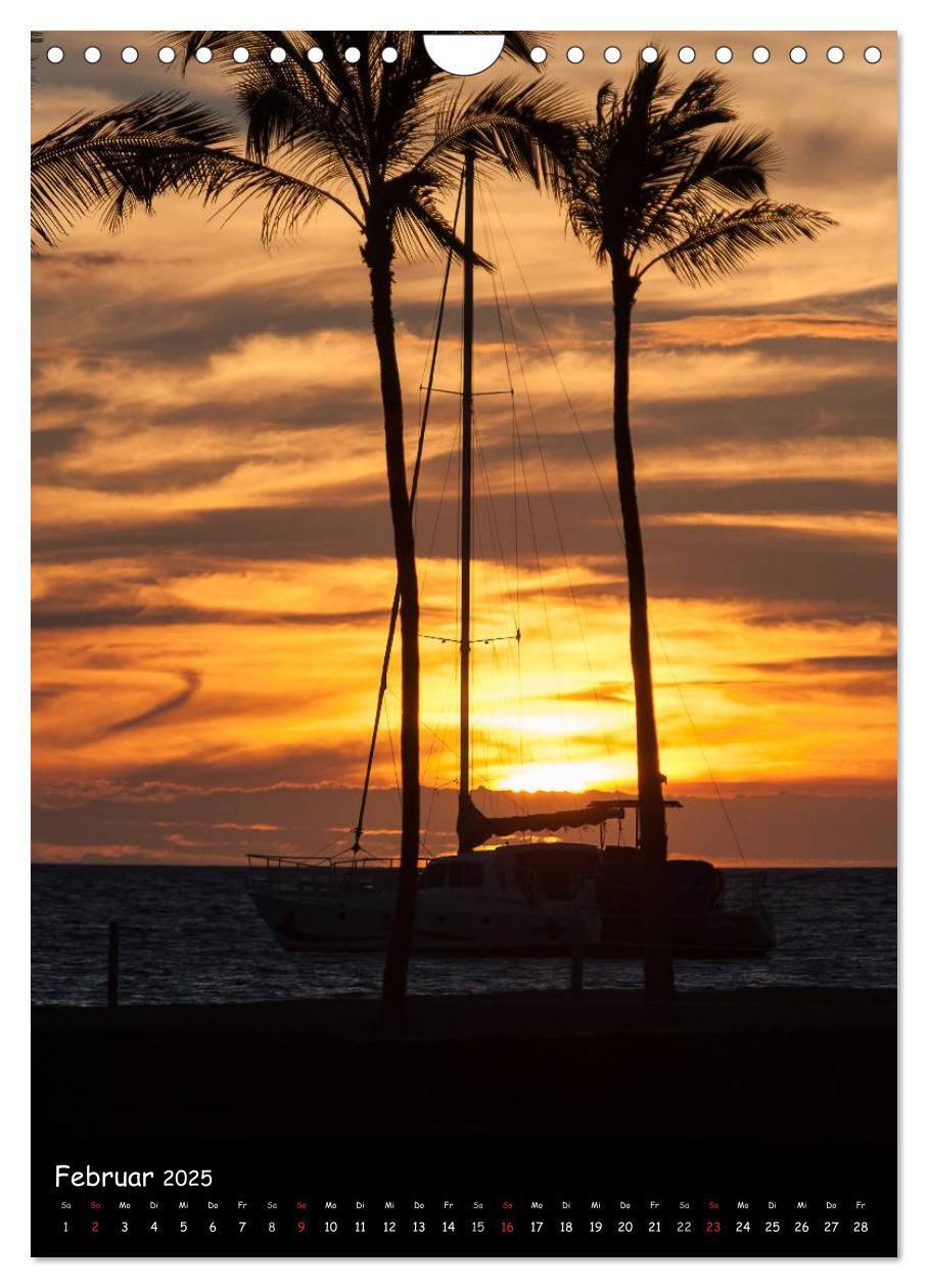 Bild: 9783457073155 | Hawaiian Sunsets (Wandkalender 2025 DIN A4 hoch), CALVENDO...