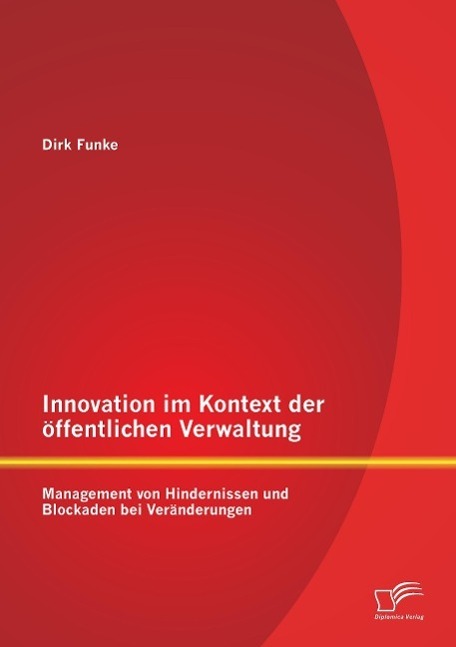 Cover: 9783958507975 | Innovation im Kontext der öffentlichen Verwaltung: Management von...