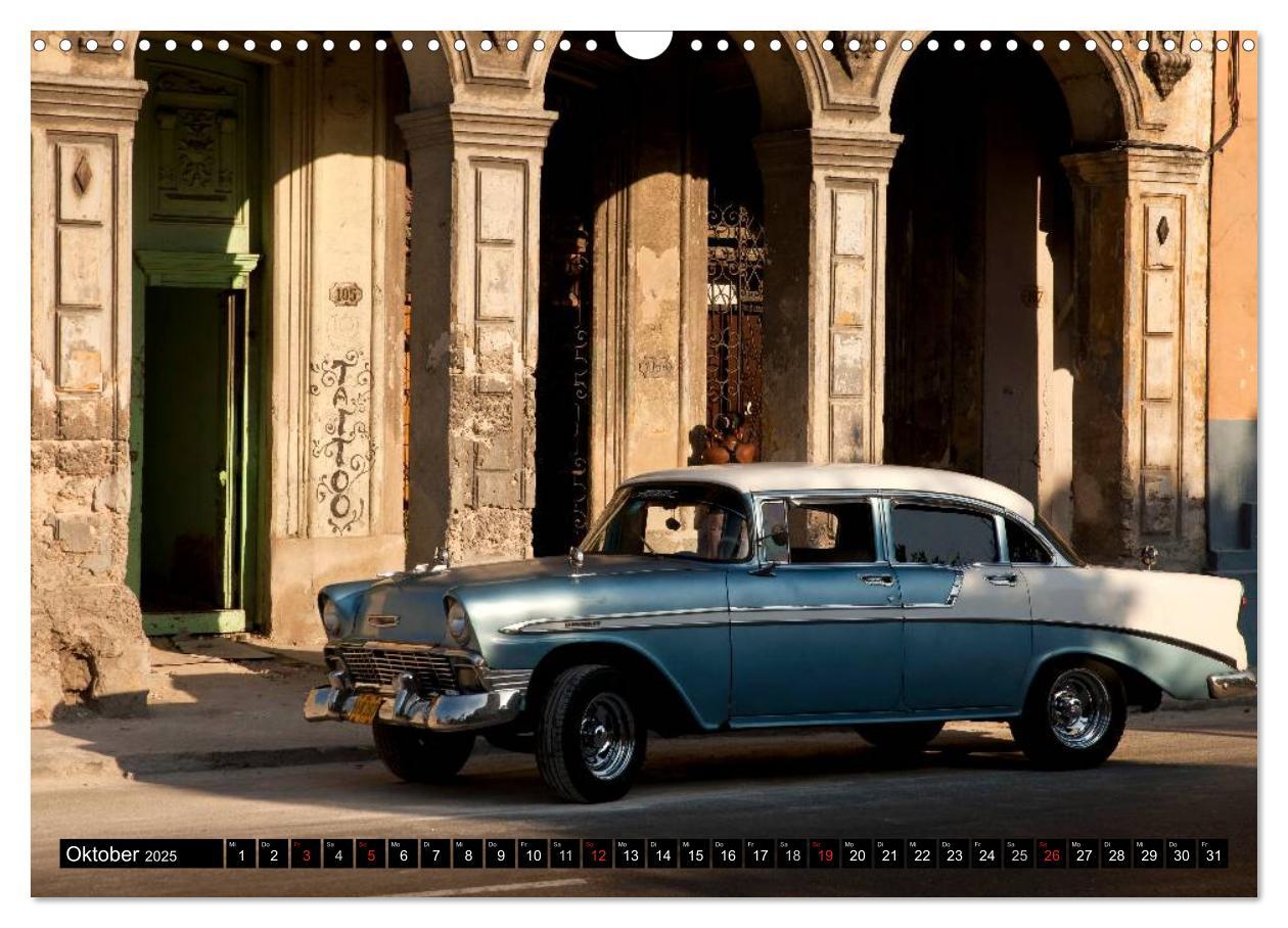 Bild: 9783435818365 | Classic Cars of Cuba (Wandkalender 2025 DIN A3 quer), CALVENDO...