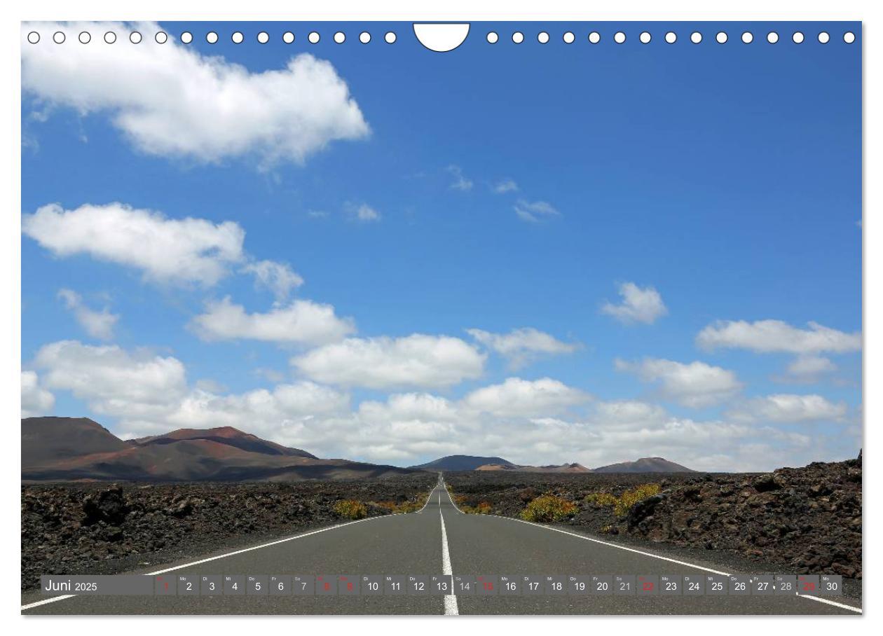 Bild: 9783435813247 | Urlaub auf Lanzarote (Wandkalender 2025 DIN A4 quer), CALVENDO...