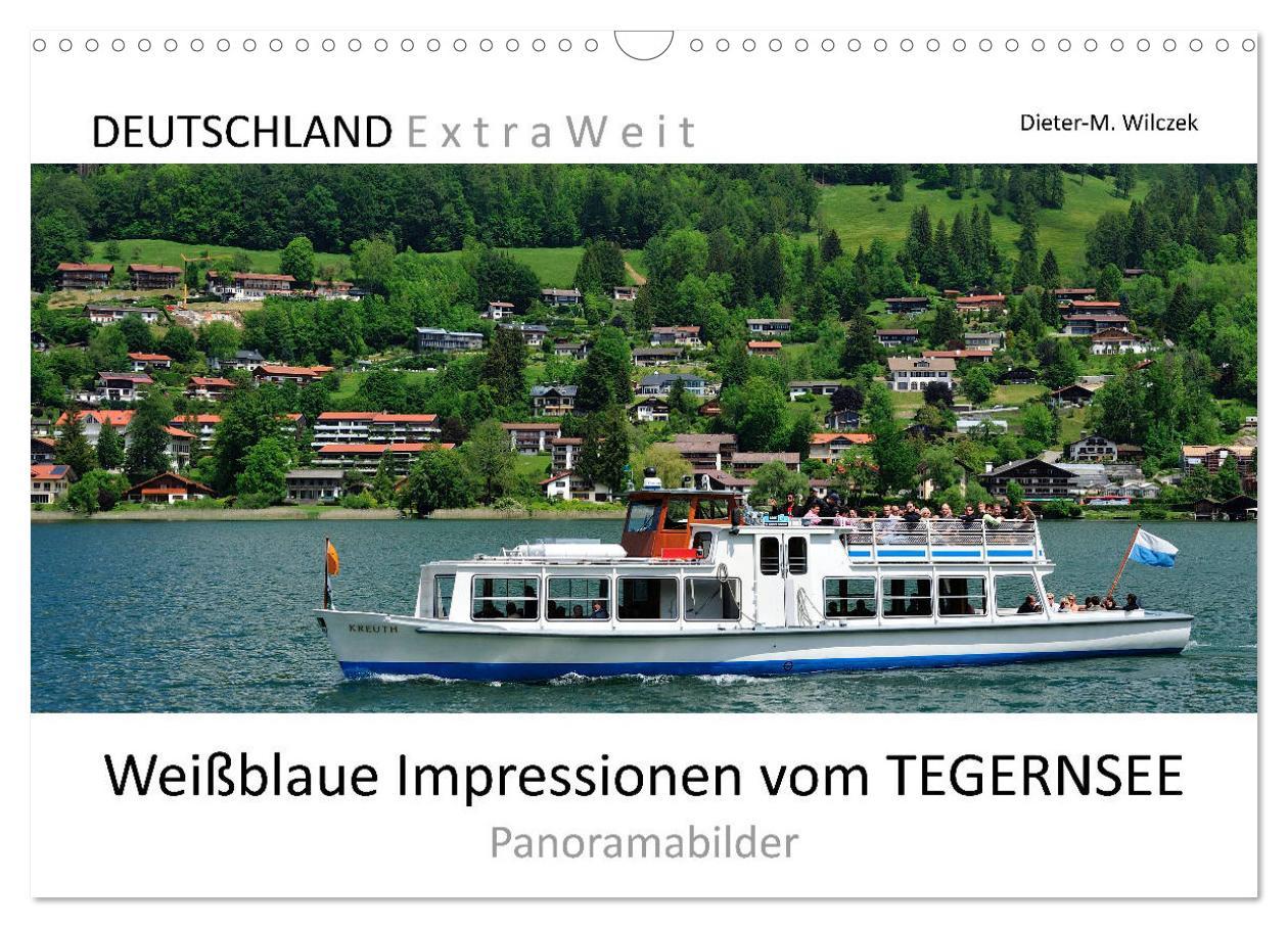 Cover: 9783383797262 | Weißblaue Impressionen vom Tegernsee (Wandkalender 2025 DIN A3...