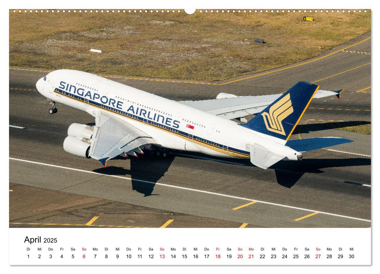 Bild: 9783435018635 | Airbus A380 Superjumbo 2025 (hochwertiger Premium Wandkalender 2025...