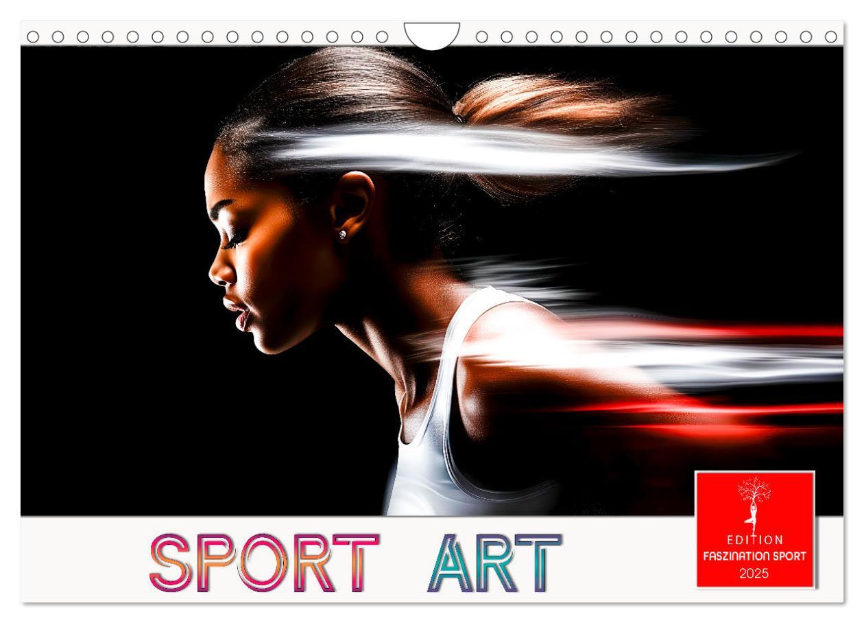 Cover: 9783457185230 | Sport Art (Wandkalender 2025 DIN A4 quer), CALVENDO Monatskalender