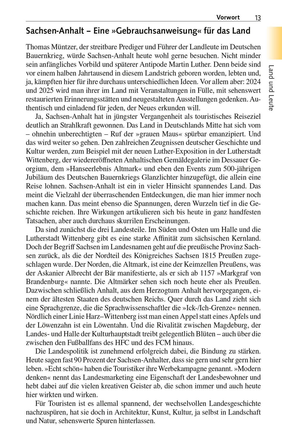 Bild: 9783897946842 | TRESCHER Reiseführer Sachsen-Anhalt | Heinzgeorg Oette | Taschenbuch