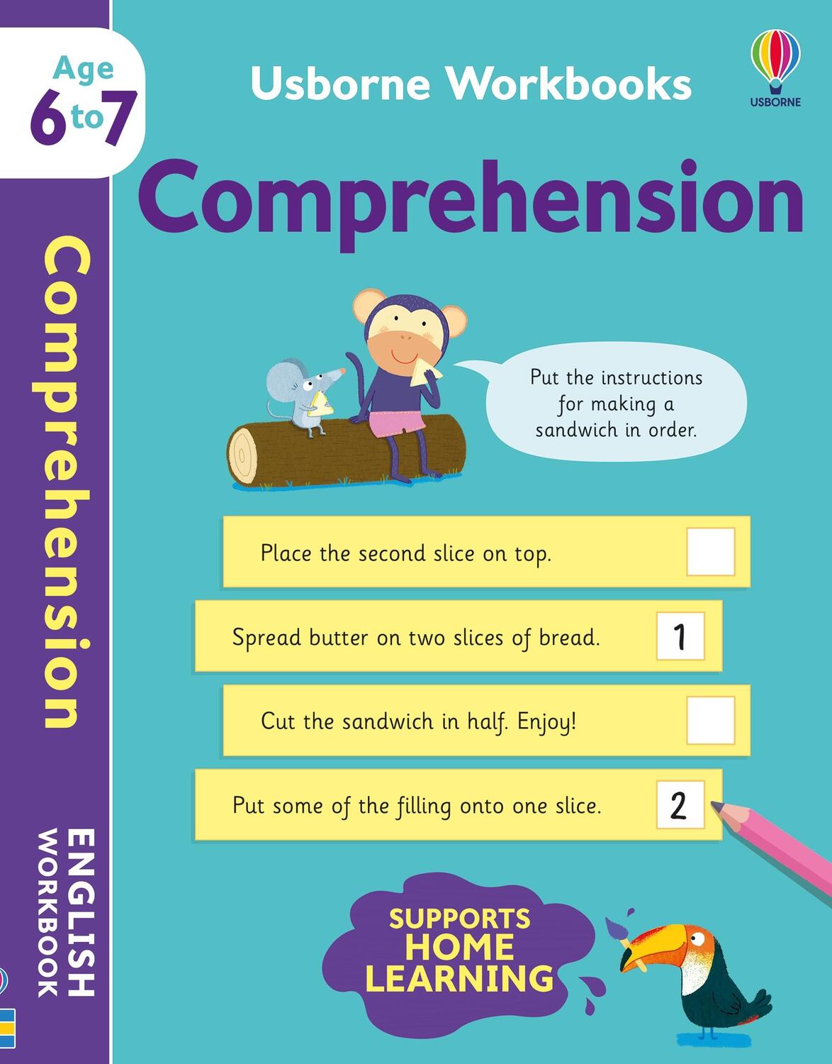 Cover: 9781801313476 | Usborne Workbooks Comprehension 6-7 | Caroline Young | Taschenbuch