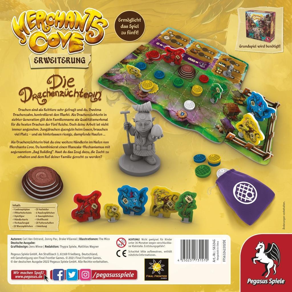 Bild: 4250231731570 | Merchants Cove: Die Drachenzüchterin [Erweiterung] | Spiel | Deutsch