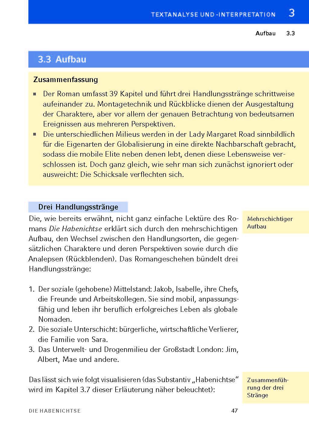 Bild: 9783804420649 | Die Habenichtse - Textanalyse und Interpretation | Katharina Hacker