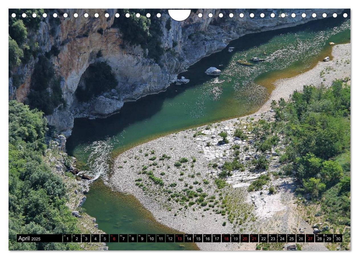 Bild: 9783435533862 | Ardèche, Grand Canyon Europas (Wandkalender 2025 DIN A4 quer),...