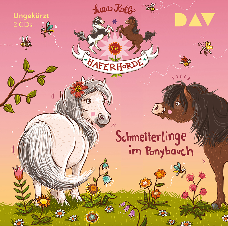 Cover: 9783862315925 | Die Haferhorde - Schmetterlinge im Ponybauch, 2 Audio-CD | Suza Kolb