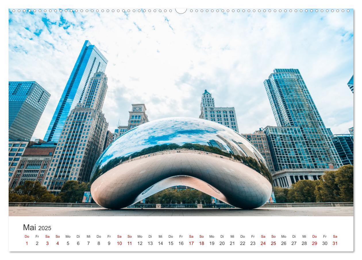 Bild: 9783435060405 | Chicago - Eine einzigartige Stadt. (Wandkalender 2025 DIN A2 quer),...