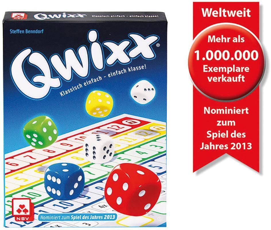 Cover: 4012426880179 | Qwixx | Klassich einfach . einfach klasse | Steffen Benndorf | Spiel