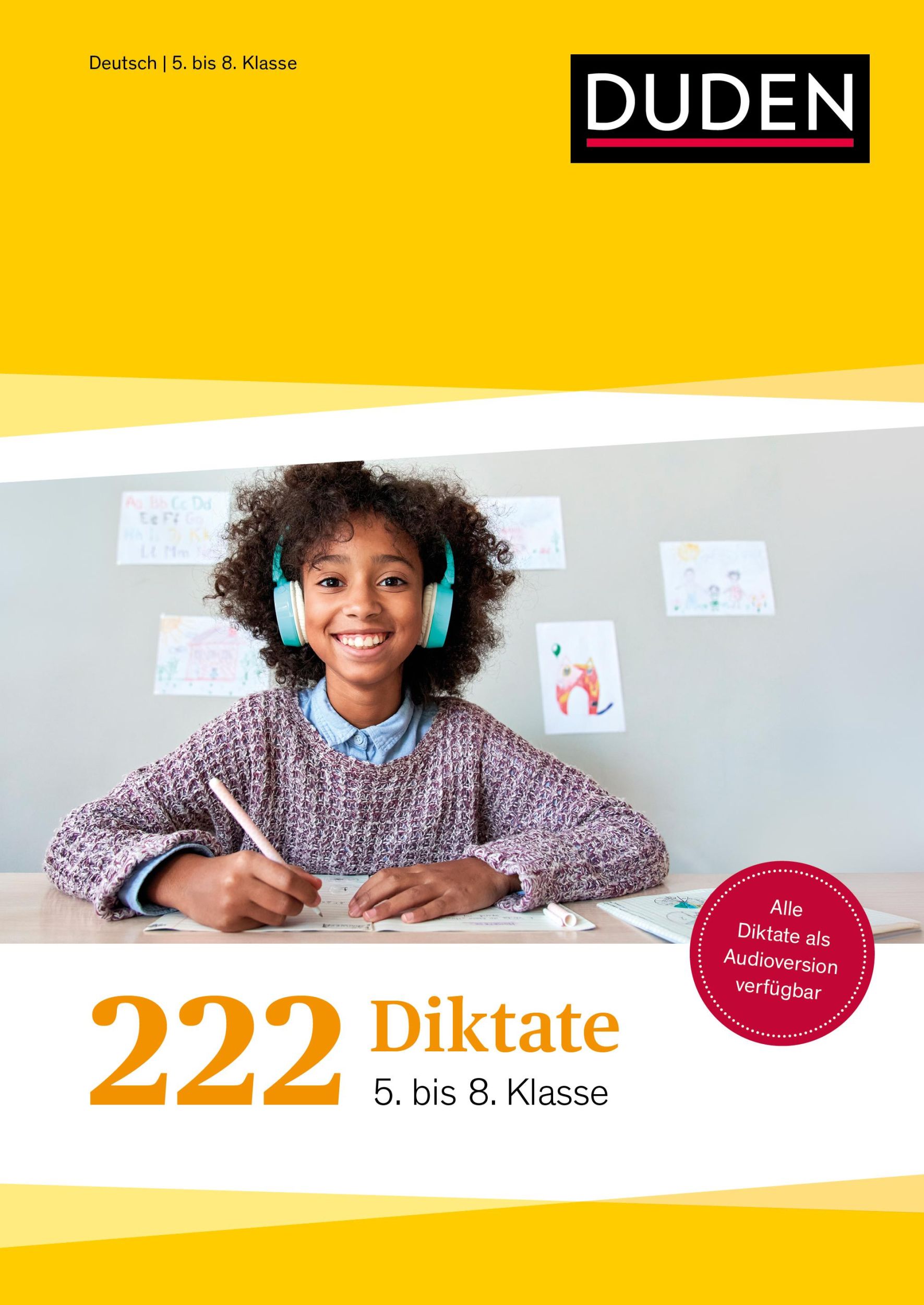 Cover: 9783411723171 | 222 Diktate - 5. bis 8. Klasse | Dudenredaktion | Taschenbuch | 224 S.