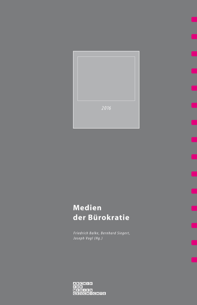 Cover: 9783770561285 | Medien der Bürokratie | Joseph Vogl (u. a.) | Taschenbuch | 2016