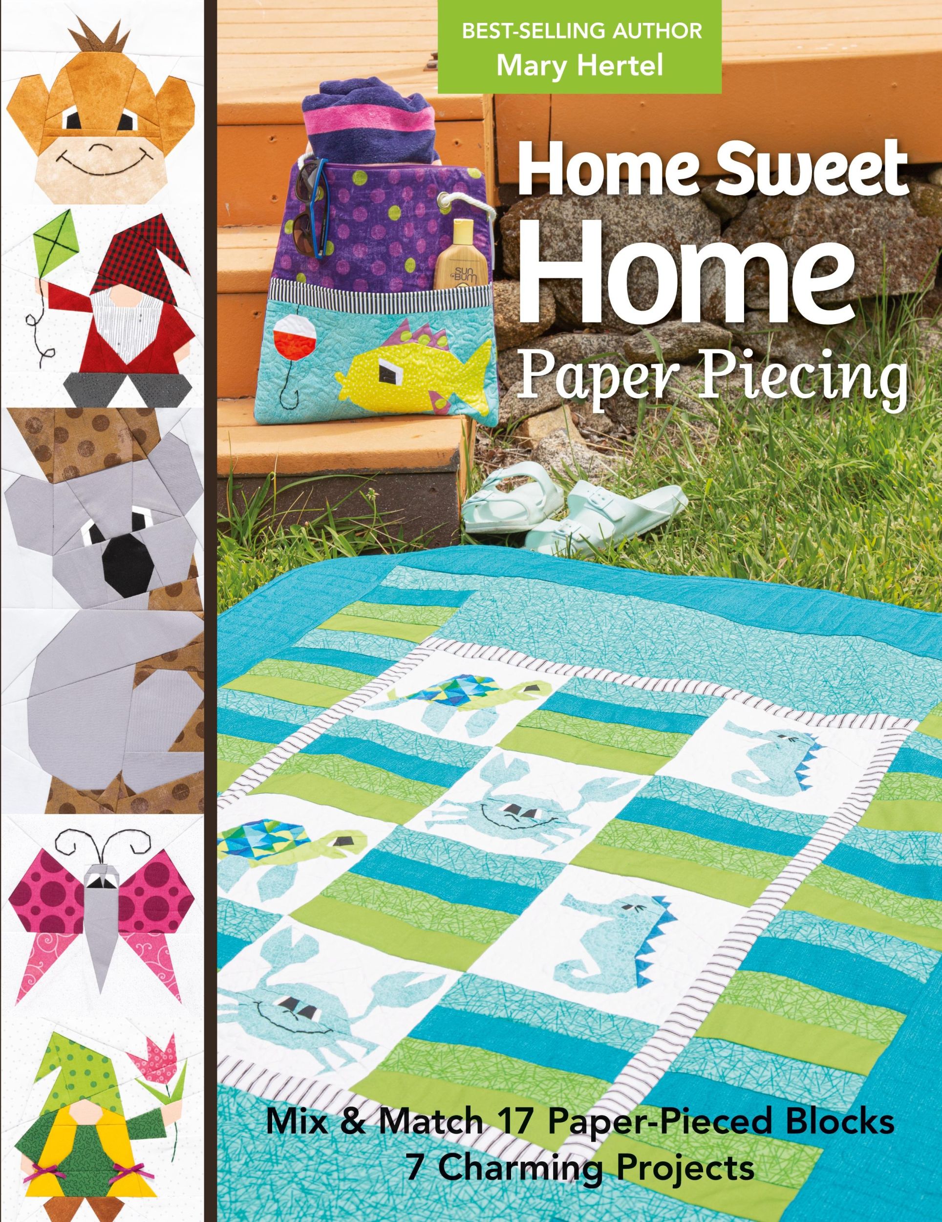 Cover: 9781644033791 | Home Sweet Home Paper Piecing - Print-On-Demand Edition | Mary Hertel