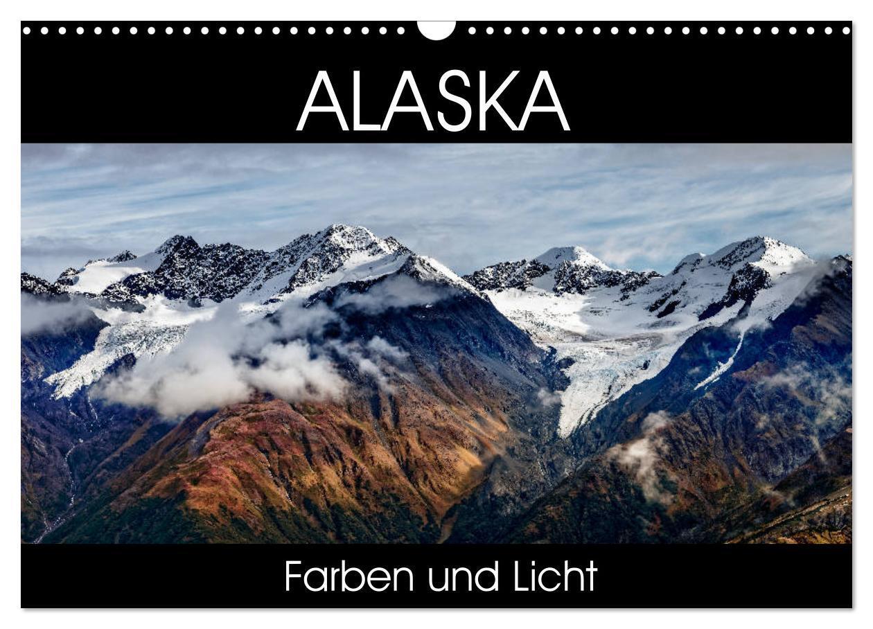 Cover: 9783435348497 | Alaska - Farben und Licht (Wandkalender 2025 DIN A3 quer), CALVENDO...