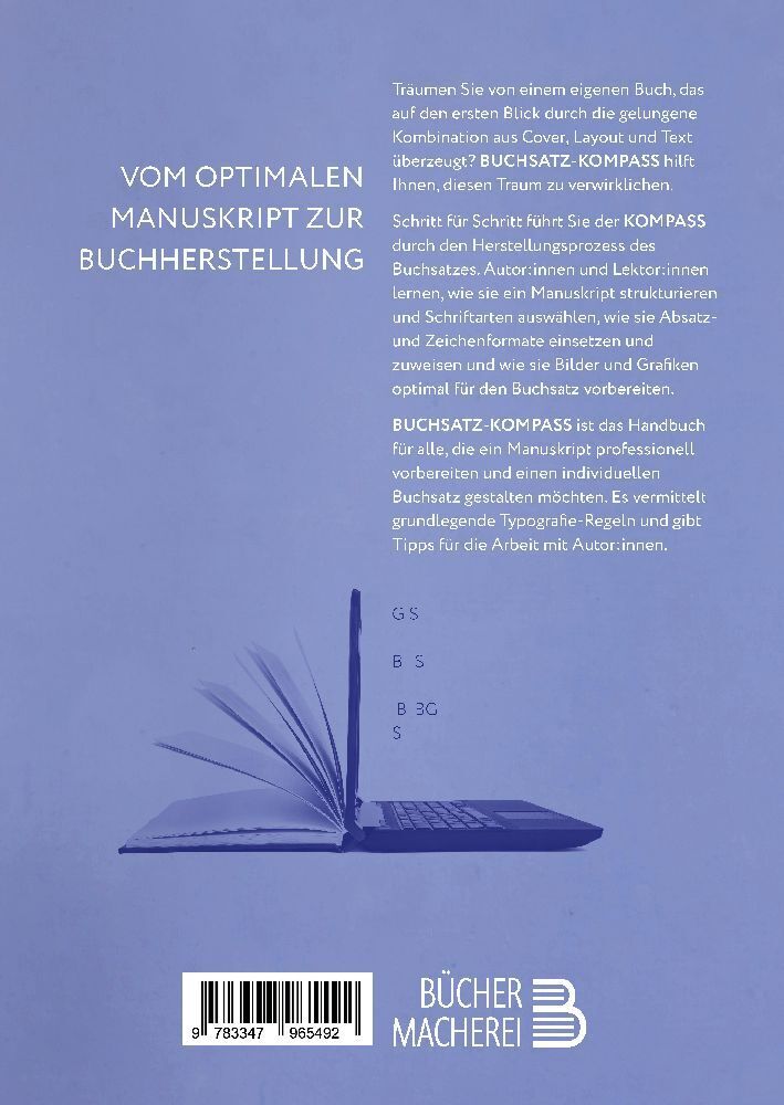 Bild: 9783347965492 | Buchsatz-Kompass | Gabi Schmid | Taschenbuch | Deutsch | tredition