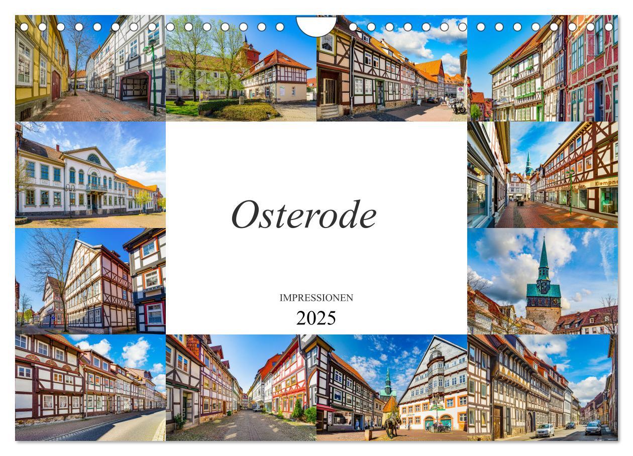 Cover: 9783435235476 | Osterode Impressionen (Wandkalender 2025 DIN A4 quer), CALVENDO...