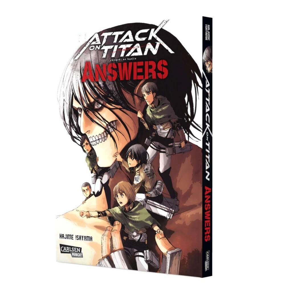 Bild: 9783551792891 | Attack on Titan: Answers | Hajime Isayama | Taschenbuch | 176 S.