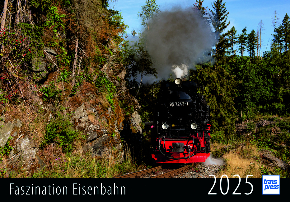 Cover: 9783613717183 | Faszination Eisenbahn 2025 | Kalender | 14 S. | Deutsch | 2025