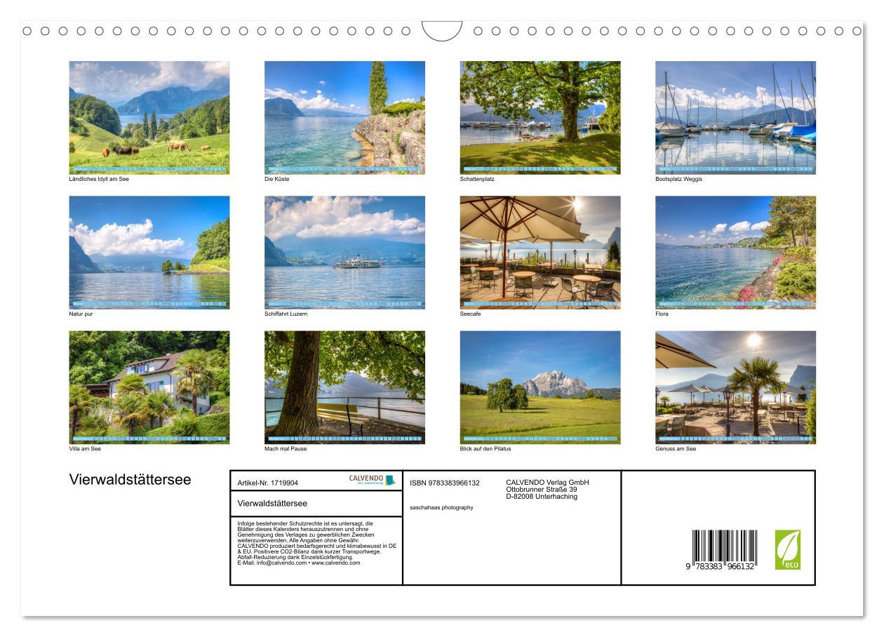 Bild: 9783383966132 | Vierwaldstättersee (Wandkalender 2025 DIN A3 quer), CALVENDO...