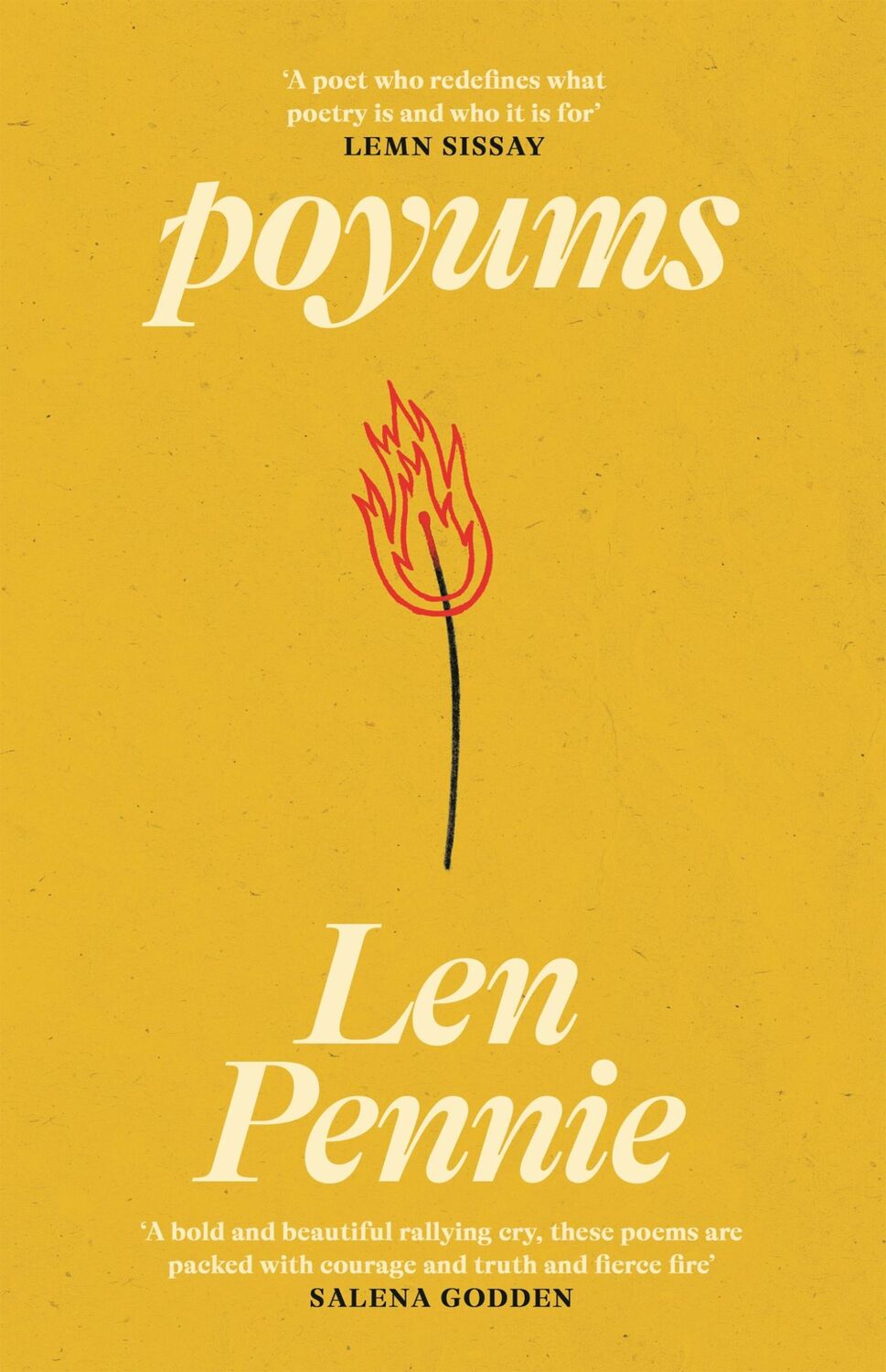 Cover: 9781805301387 | poyums | Len Pennie | Buch | Englisch | 2024 | Canongate Books Ltd.