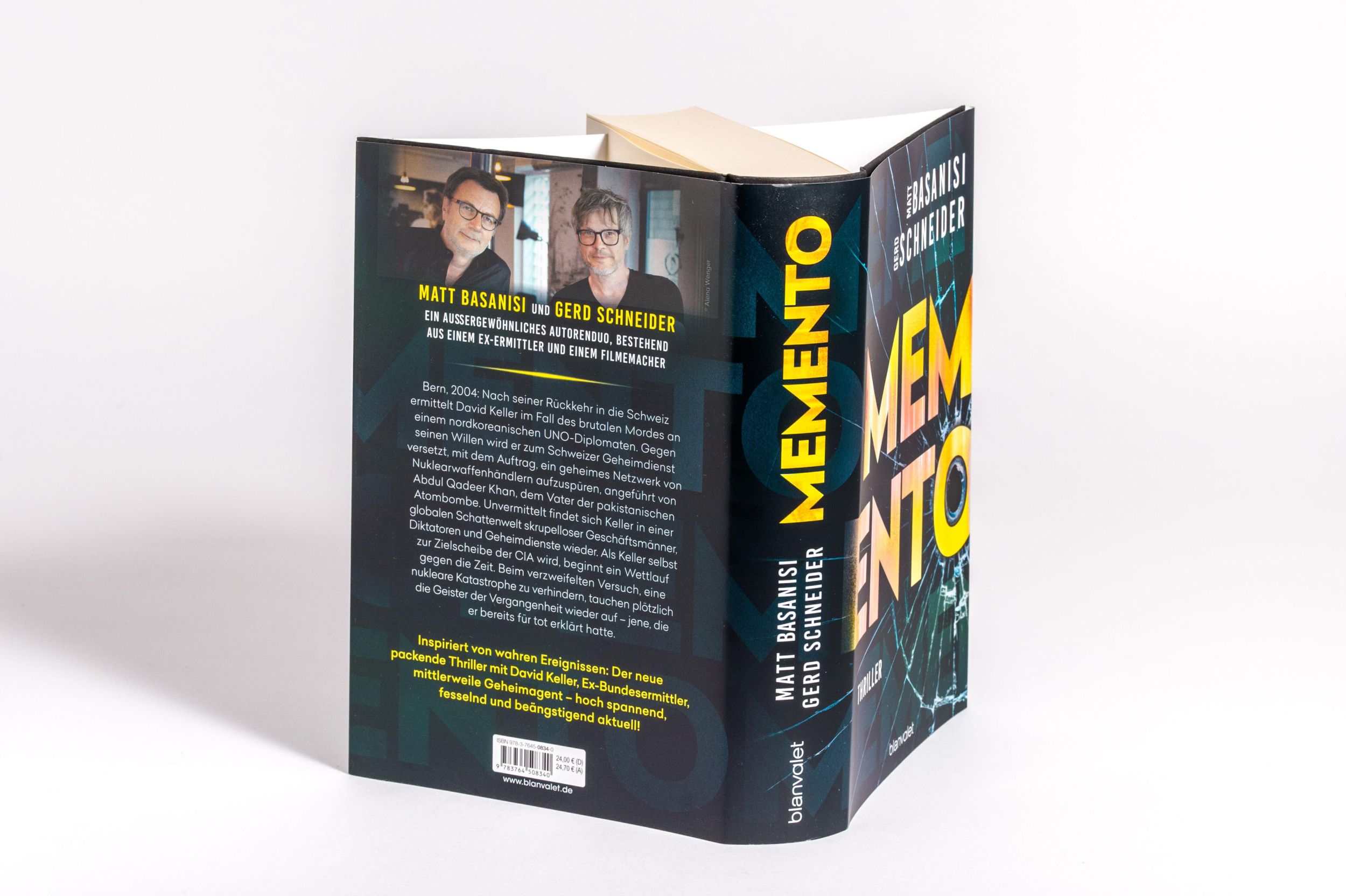 Bild: 9783764508340 | Memento | Thriller | Matt Basanisi (u. a.) | Buch | David Keller