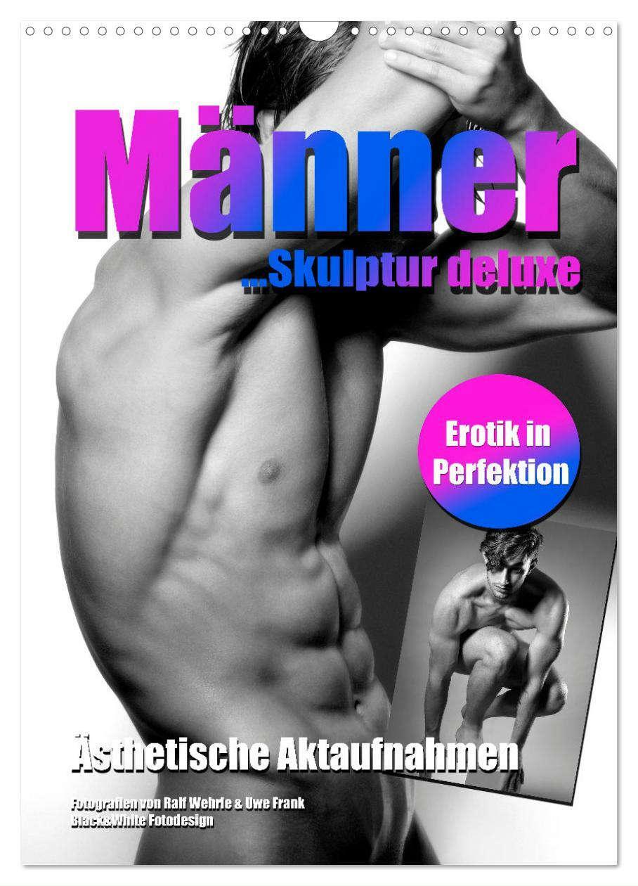 Cover: 9783435901791 | Männer... Skulptur deluxe (Wandkalender 2025 DIN A3 hoch), CALVENDO...