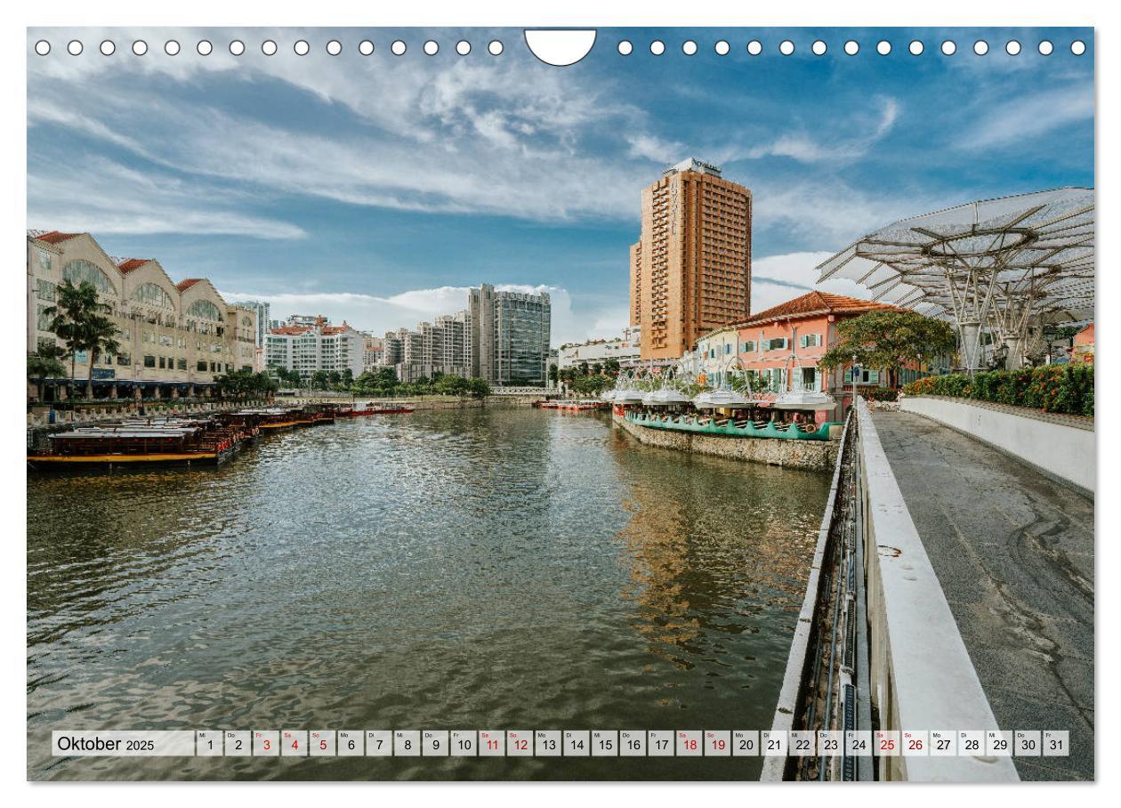 Bild: 9783435326990 | Singapur entdecken (Wandkalender 2025 DIN A4 quer), CALVENDO...