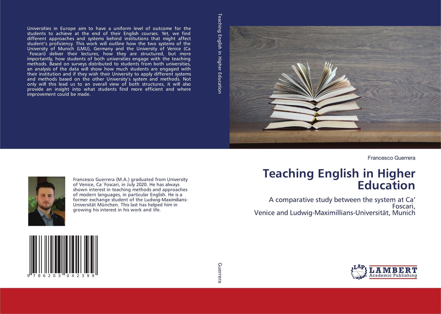 Cover: 9786203042399 | Teaching English in Higher Education | Francesco Guerrera | Buch